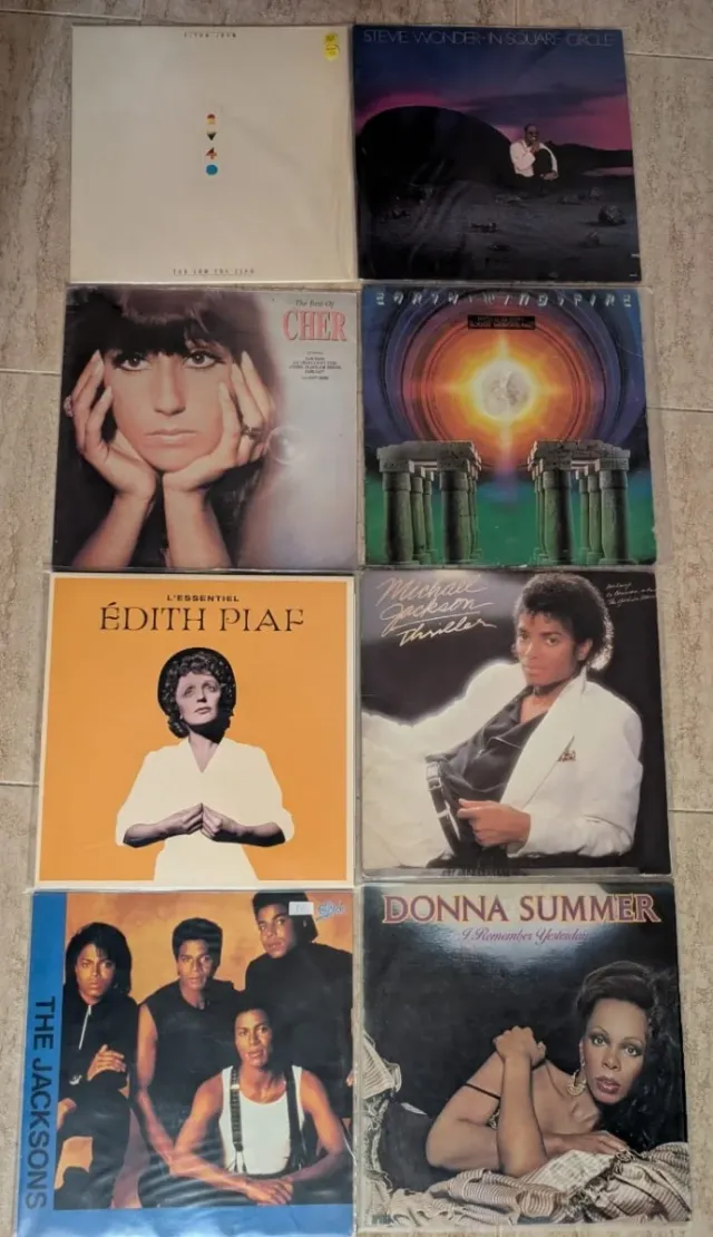 Pack 8 Vinil Internacional Pop/Soul