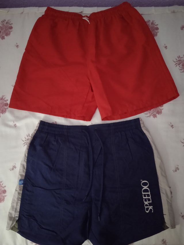 Pantalones cortos deporte Umbro y Speedo NUEVOS