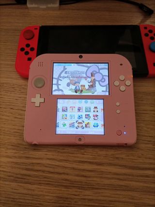Nintendo 2DS 64gb juegos incluidos rosa