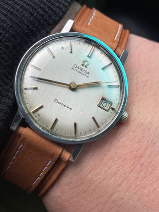 Omega Geneve Automático Reloj Vintage