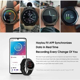 HAYLOU Ls05 Smartwatch,Reloj Inteligente REACONDICIONADO, marcas minimas( EN INGLES )