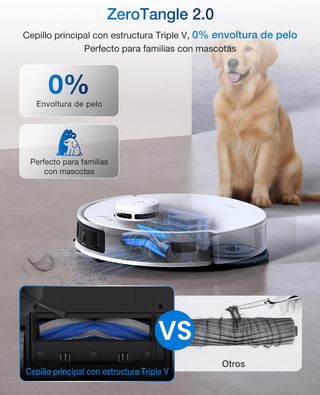 ECOVACS DEEBOT T30C Pro Omni , Robot Aspirador con Fregado Automático,12800Pa,REACONDICIONADO, señales de uso