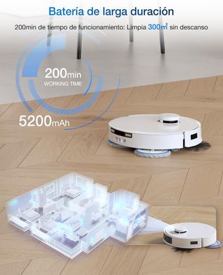 ECOVACS DEEBOT T30C Pro Omni , Robot Aspirador con Fregado Automático,12800Pa,REACONDICIONADO, señales de uso