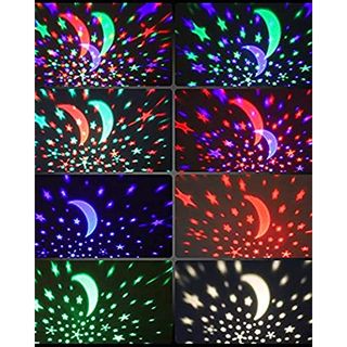 Proyector Niño Vimi JSQ05 , USADO, Lámpara de noche de mesa,Proyector estrella Niños USB, -AZUL, REACONDICIONADO, marcas minimas