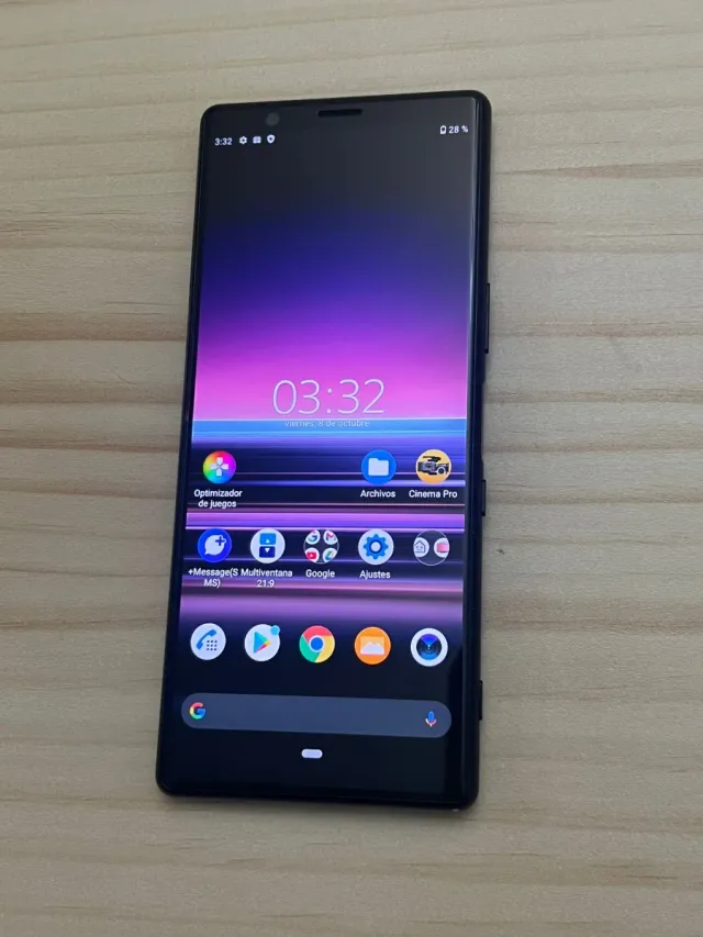 Sony Xperia 5 6+ 64GB Negro snapdragon