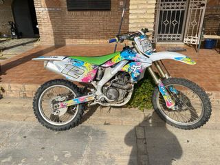 Moto de Cross Kawasaki 250 kxf