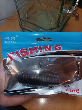 Vinilo grub/twister pesca