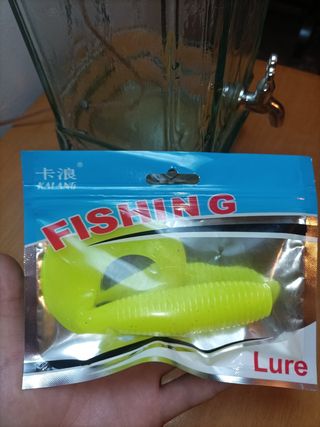 Vinilo grub/twister pesca