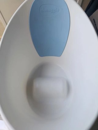Bañera Shnuggle anticolicos, para bebé,con soporte