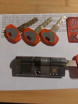 Securemme EVOK64TOP Cilindro Europeo Corazzato