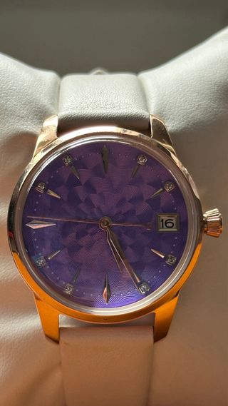 Reloj Seiko Mod Mujer 33mm Esfera Morada (Nuevo)