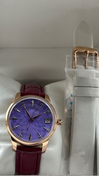Reloj Seiko Mod Mujer 33mm Esfera Morada (Nuevo)