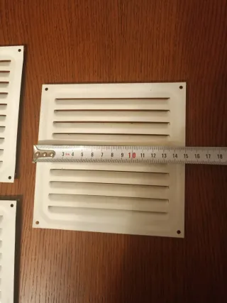 Lote de 3 rejillas de ventilación
