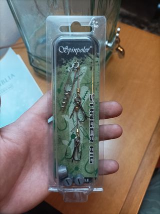 Montaje de pesca screw con plomos intercambiables