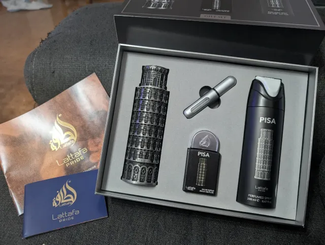 Set Regalo Perfume Lattafa Pisa pride