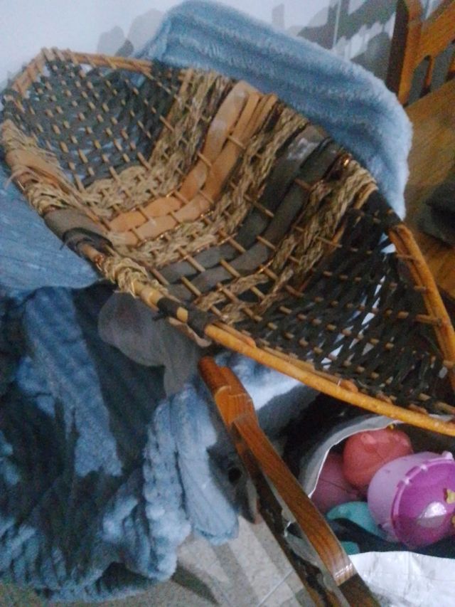 Cesta panera mimbre grande