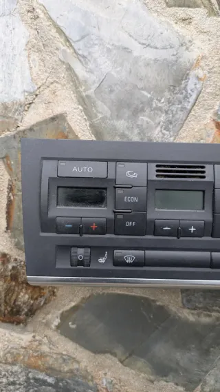 Climatronic Audi A4 B6 B7 1 Din bancos aquecidos