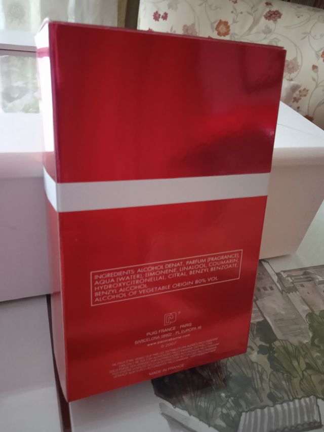 Ultrared man Rabanne 1º Batch NUEVO