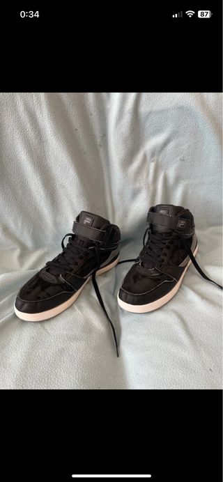 Zapatillas Fila Negras