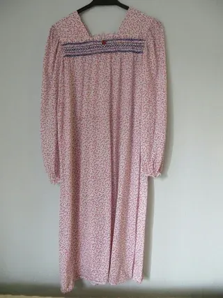 1 Camisón L Manga Larga