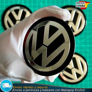 X4 Emblemas Volkswagen 70mm Pegatinas Tapacubos