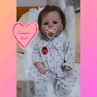 Muñeca reborn bebé silicona