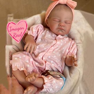 Muñeca reborn bebé silicona 