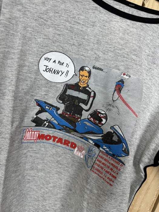 CAMISETA T-L GARIBALDI JOHNNY MOTARD KING 