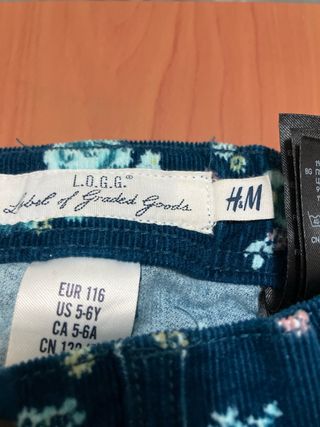 Set bambina 5/6 anni 116 cm