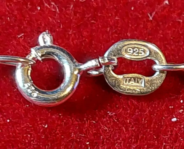 Cadena de 40cm y Medalla de Plata de Ley 