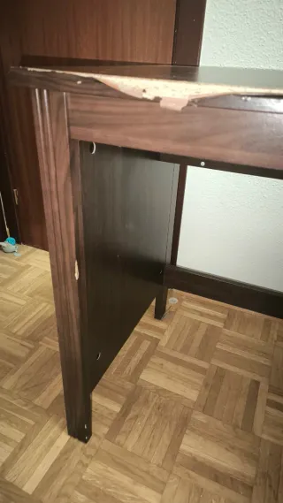 Escritorio Ikea Brusali Marrón