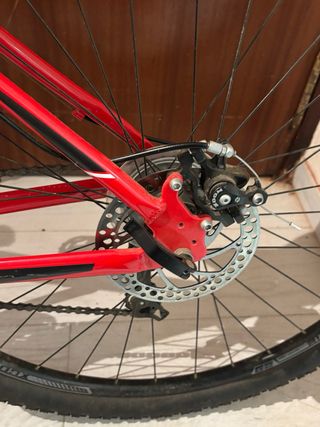 Bicicleta Montaña MTB BTT NTT Sport 60 Roja