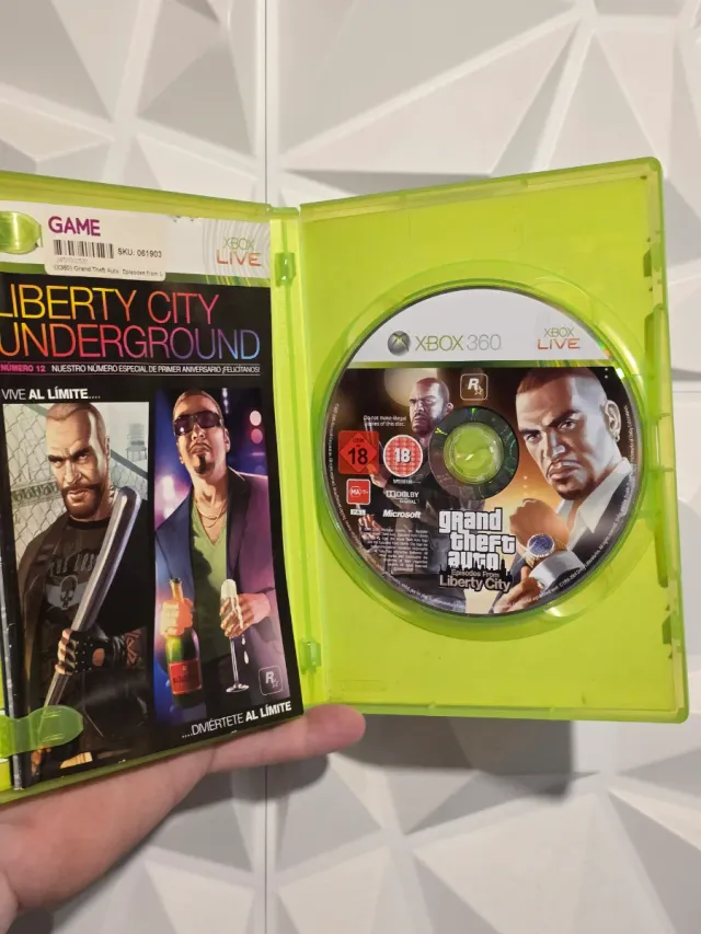 GTA: Episodes From Liberty City Xbox 360