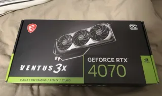 MSI Nvidia RTX 4070 Ventus 3X OC