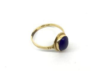 anillo oro 18k con piedra