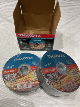 50 Dischi Taglio Metallo TMAKOTA 115mm