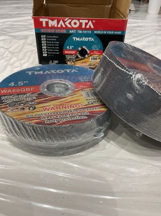 50 Dischi Taglio Metallo TMAKOTA 115mm