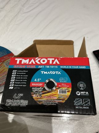 50 Dischi Taglio Metallo TMAKOTA 115mm