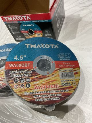 50 Dischi Taglio Metallo TMAKOTA 115mm
