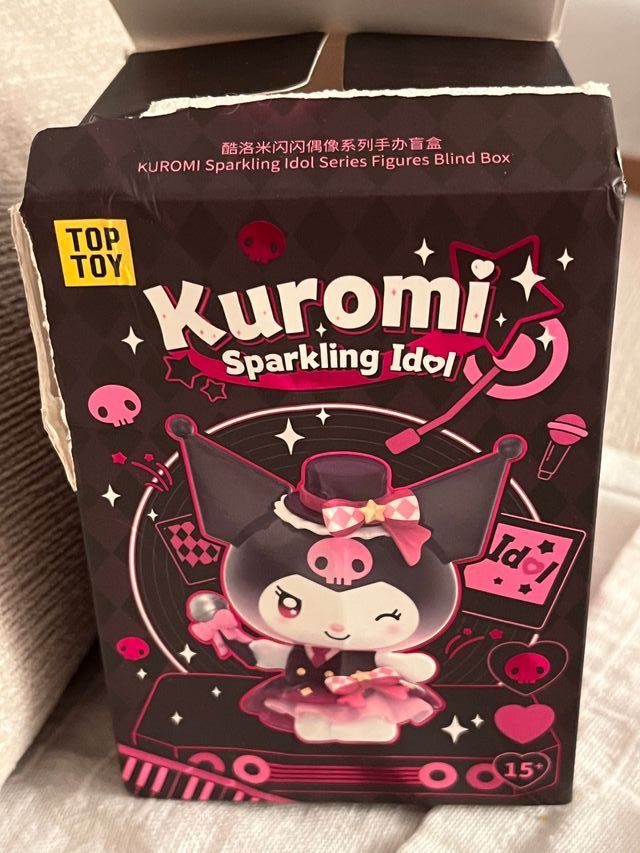 Kuromi Sparkling Idol sanrio Top Toy