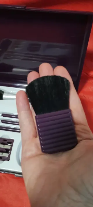 Estuche de Maquillaje con Brochas y Pinceles