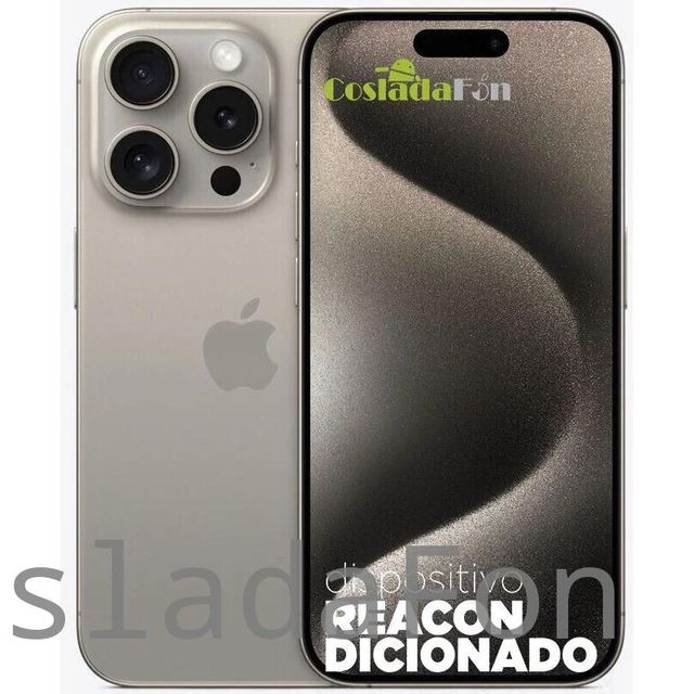 iPhone 15 Pro Max 256GB Titanio naturale (naturale)