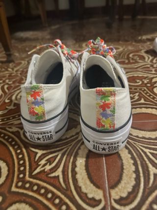 Converse plataforma talla 35