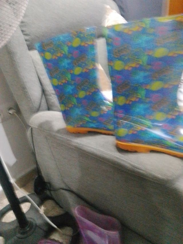 Botas de agua infantiles con dibujos