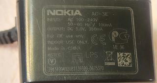 Cargadores Nokia (Varios Modelos)