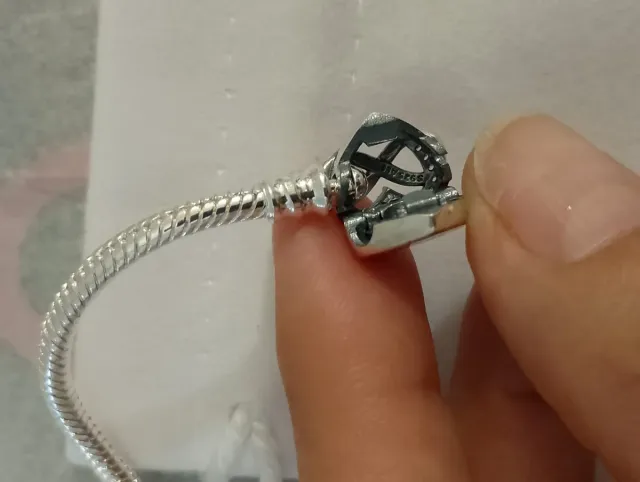 Pulsera Pandora Corazón Infinito Plata