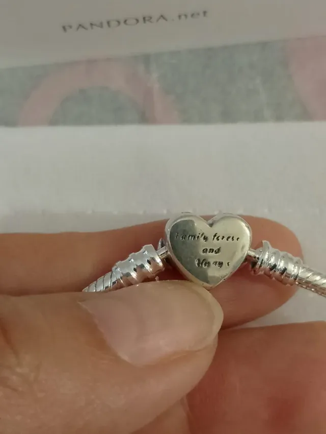 Pulsera Pandora Corazón Infinito Plata