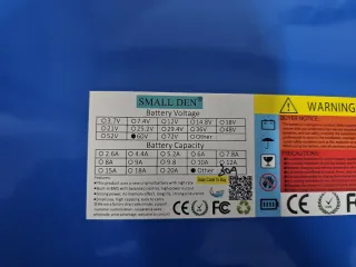 Batería Azul 60V 30Ah