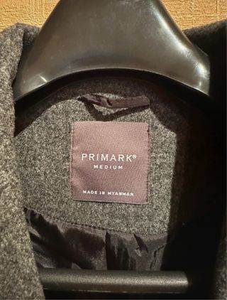 Gabardina unisex gris Primark