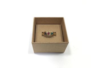 anillo oro 18k con piedra con zafiro,rubi,esmeralda,circonita